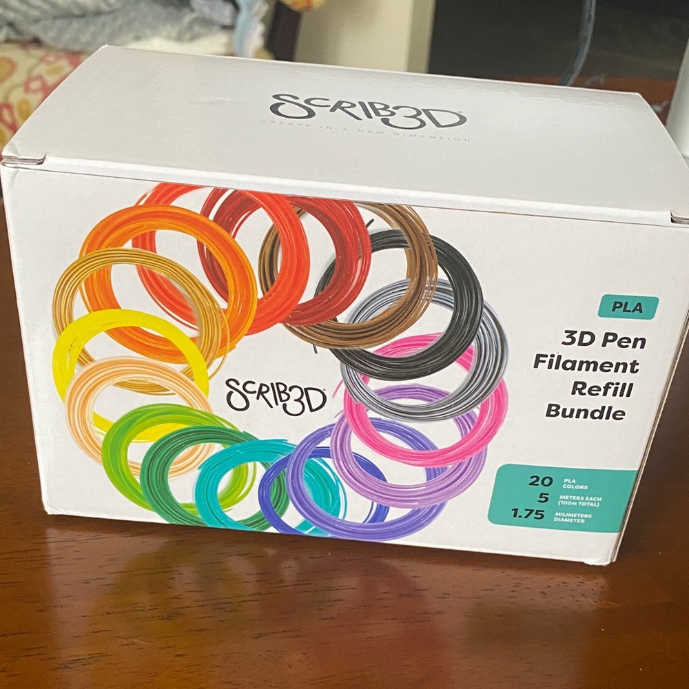 SCRIB3D 3D Pen Filament Refill Bundle